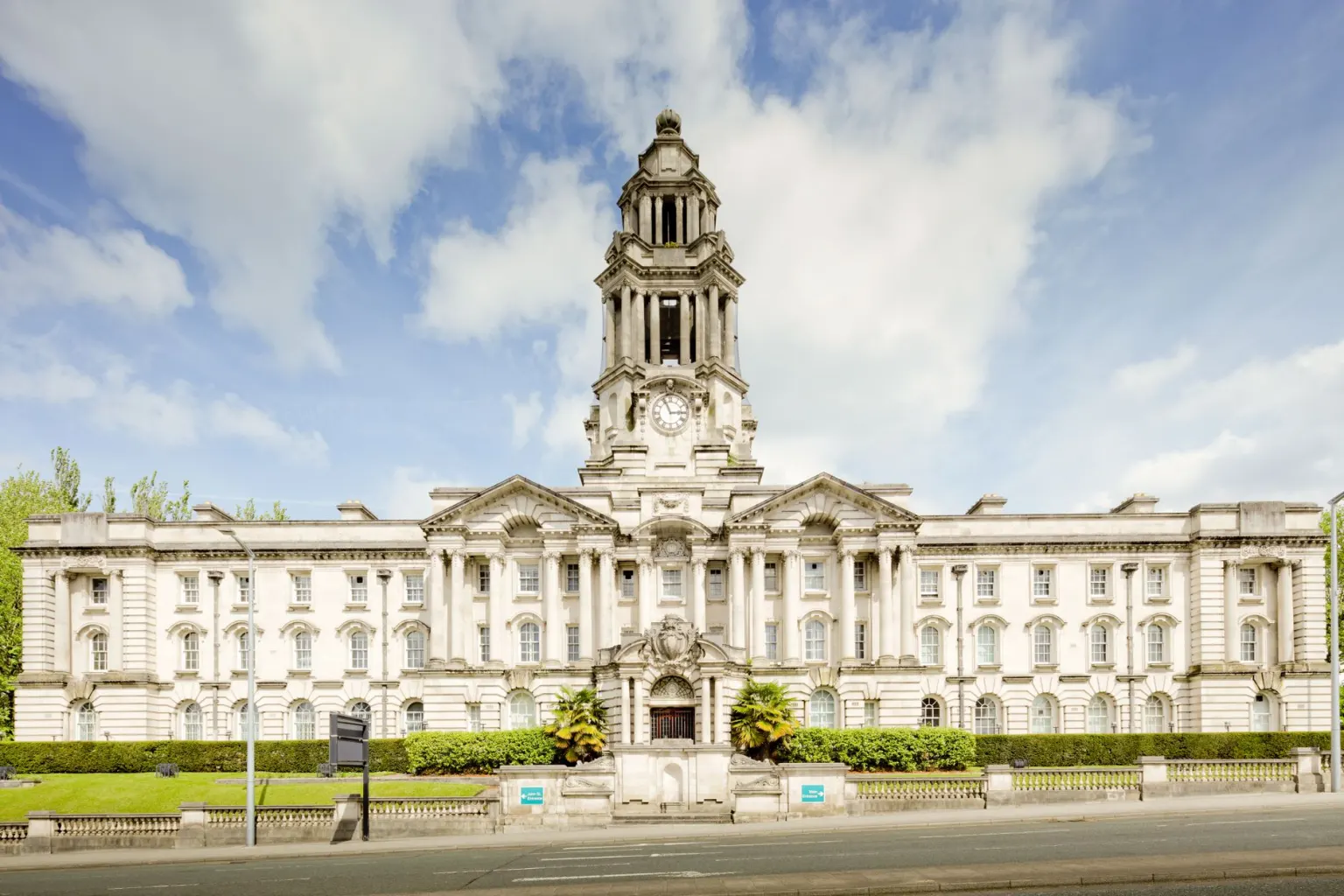 Civic town hall building